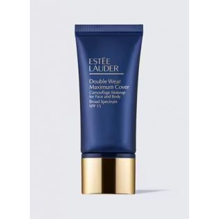 Higadura bikoitza, gehienezko estaldura kamuflatua, aurpegirako eta gorputzerako SPF 15